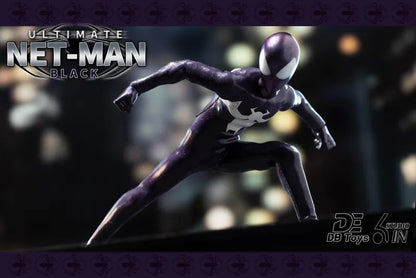 (Pre-order) DBToys X 6in Studio Ultimate Netman 1/12 Figure (Black Symbiote)
