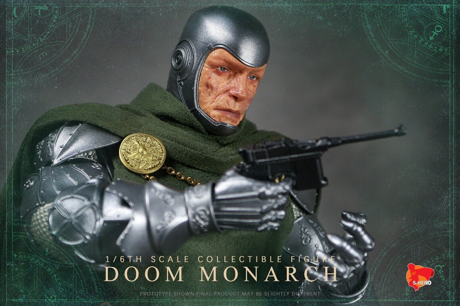 S-HERO 1/6 Doom Monarch SH001 Action Figure