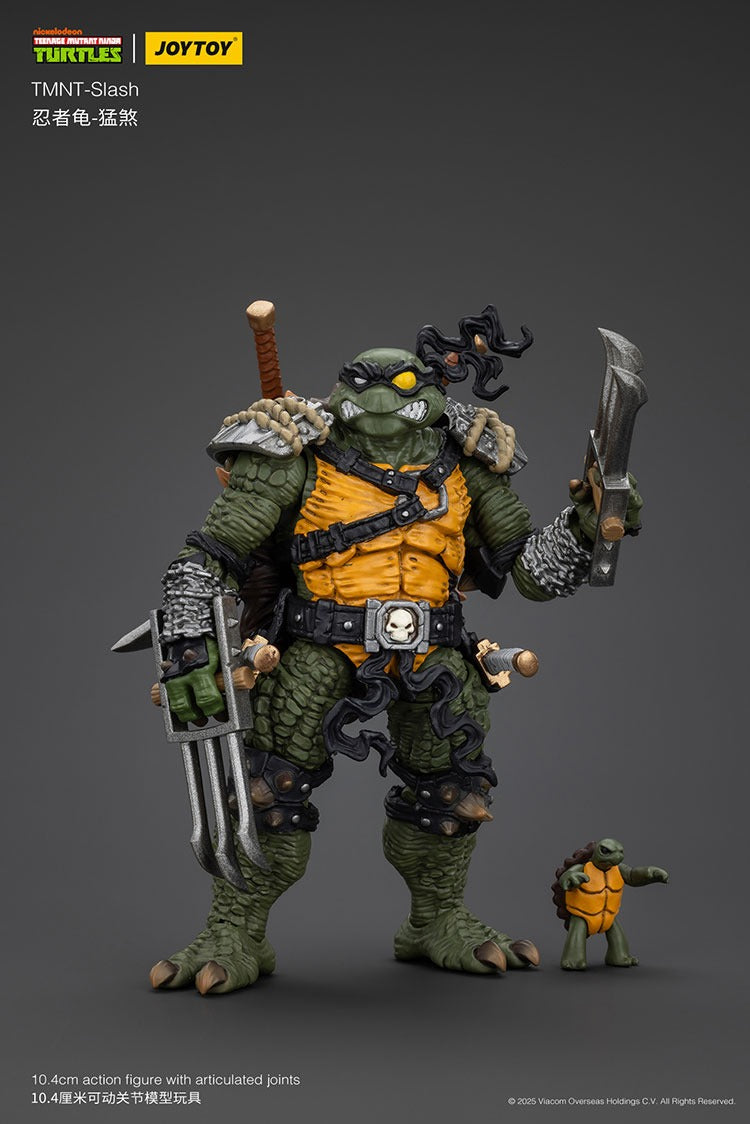 (Pre-order) Joy Toy TMNT Slash 1/18 Figure
