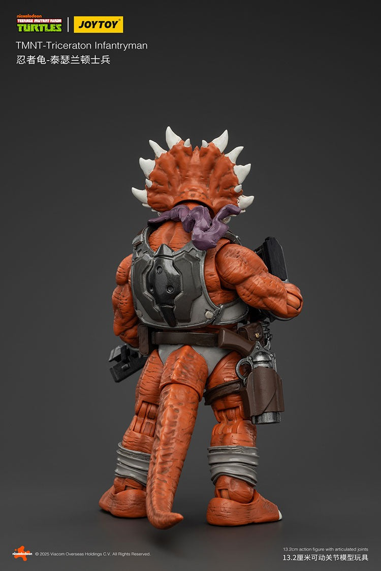 (Pre-order) Joy Toy TMNT Triceraton Infantryman 1/18 Figure