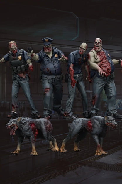 (Pre-order) Joy Toy Dark Source Zombie Collection 1/25 Scale whole set