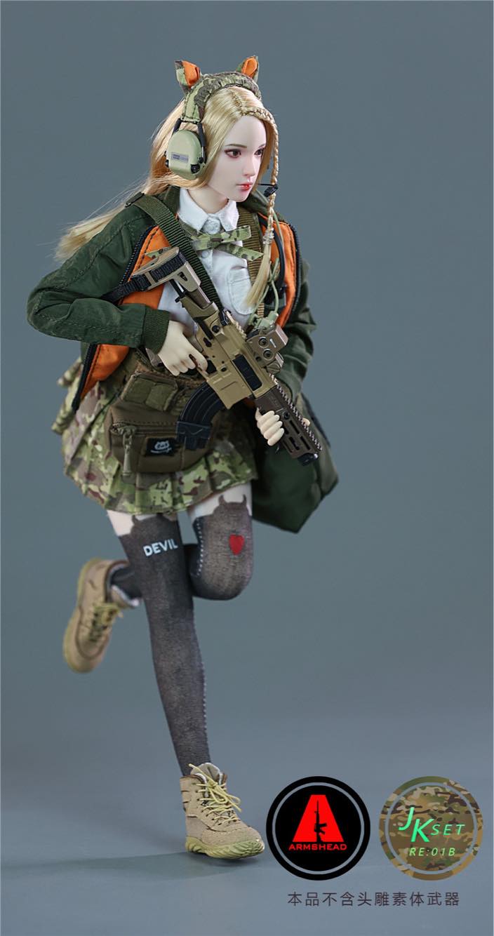 Armshead 1/6 JK Armed Schoolgirl Suit Remake (RE01B)