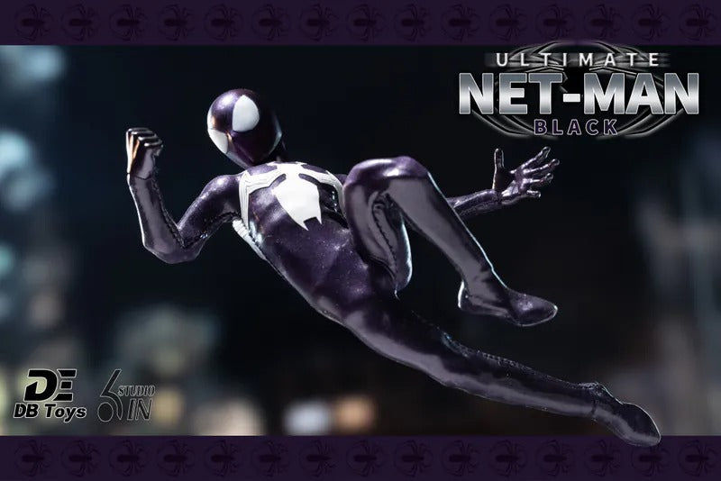 (Pre-order) DBToys X 6in Studio Ultimate Netman 1/12 Figure (Black Symbiote)