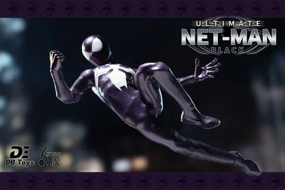 (Pre-order) DBToys X 6in Studio Ultimate Netman 1/12 Figure (Black Symbiote)