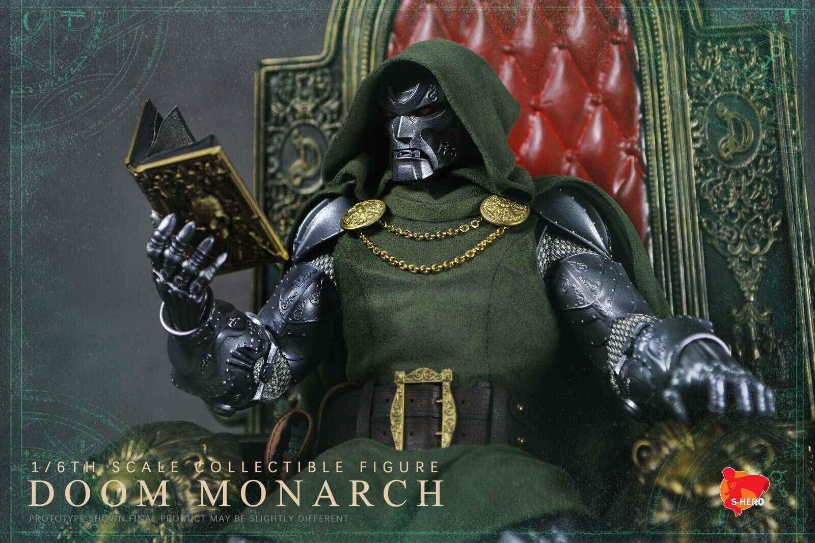 S-HERO 1/6 Doom Monarch SH001 Action Figure