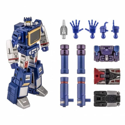 From Newage comes the H21EX Scaramanga action figure, which features multiple points of articulation and converts from a robot to a cassette mode. The figure comes with interchangeable parts and accessories to make the figure stand out from the rest of your collection!