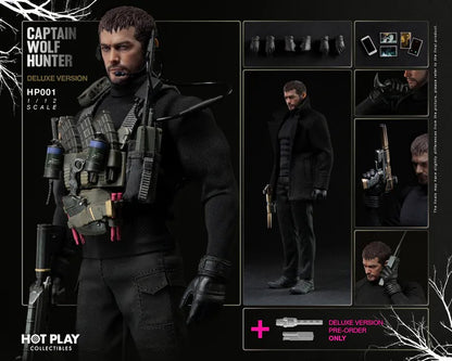 (Pre-order) Hot Play 1/12 Captain Wolf Hunter HP001 (Deluxe Ver.) Action Figure