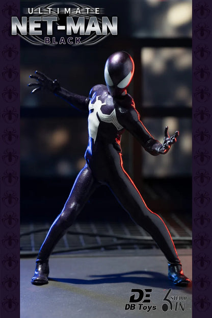 (Pre-order) DBToys X 6in Studio Ultimate Netman 1/12 Figure (Black Symbiote)
