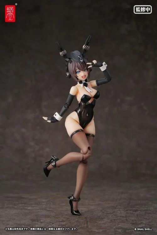 Snail Shell is proud to present a new 1/12 scale figure that will add some firepower to your collection: say hello to RA-03 Panzer Bunny Anneliese! This figure comes with two types of interchangeable face parts (smiling, open mouth), fully movable eyeball gimmick, and the included "Mini Tool NEO for Changing Eyes" allows you to change the gaze.