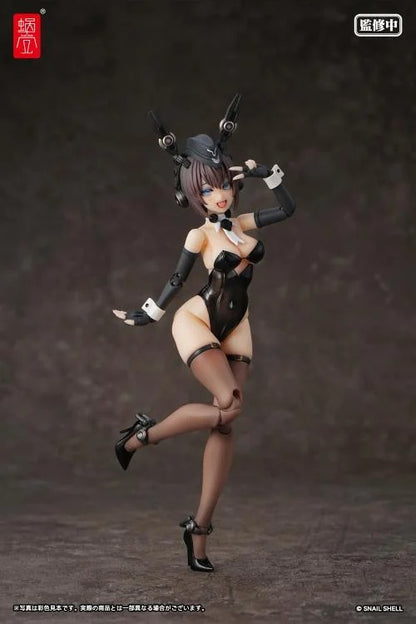 Snail Shell is proud to present a new 1/12 scale figure that will add some firepower to your collection: say hello to RA-03 Panzer Bunny Anneliese! This figure comes with two types of interchangeable face parts (smiling, open mouth), fully movable eyeball gimmick, and the included "Mini Tool NEO for Changing Eyes" allows you to change the gaze.
