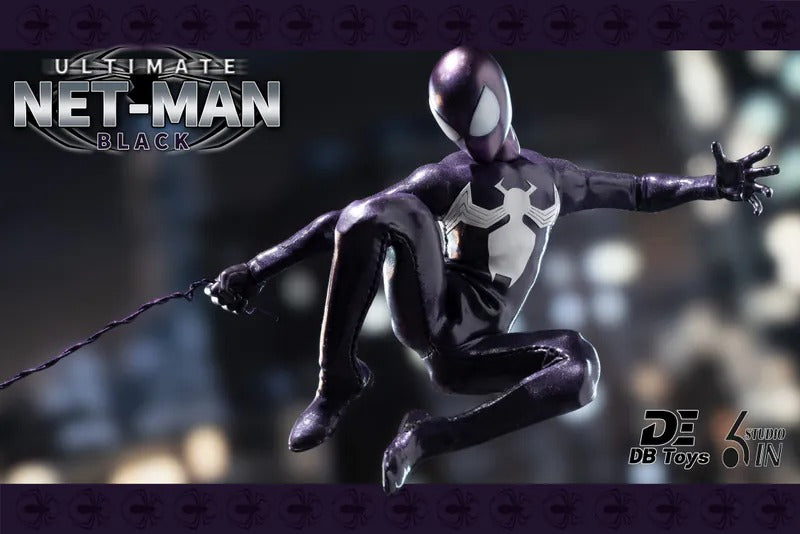(Pre-order) DBToys X 6in Studio Ultimate Netman 1/12 Figure (Black Symbiote)