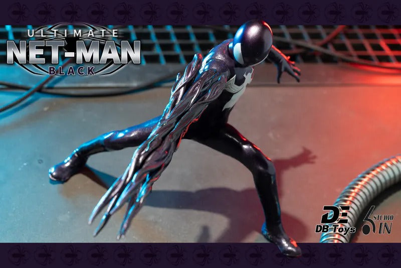 (Pre-order) DBToys X 6in Studio Ultimate Netman 1/12 Figure (Black Symbiote)