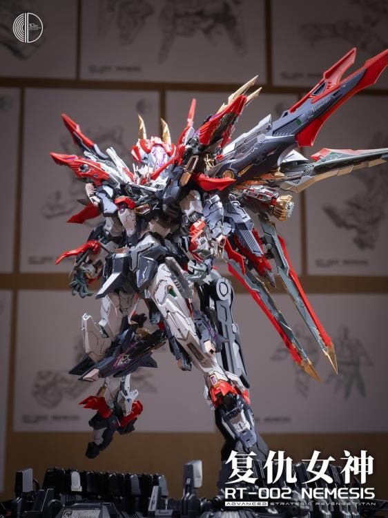 In ERA+ is proud to introduce a new model kit that will upgrade your mecha collection with some serious firepower: the Nemesis Advanced Strategic Revenge Titan! Featuring a wide range of accessories and weapons, this is one mecha you won't want to miss out on! Order yours today and get ready to battle!