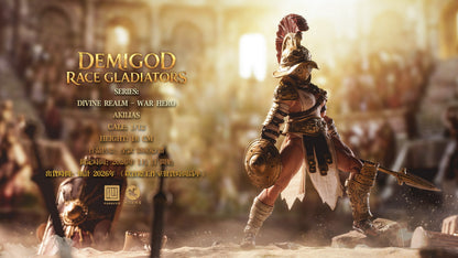 (Preorder) Fangcun Studio FC001A Demigod Race Gladiators Divine Realm War Hero Akilias 1/12 action figure