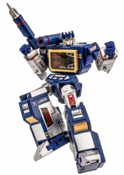 From Newage comes the H21EX Scaramanga action figure, which features multiple points of articulation and converts from a robot to a cassette mode. The figure comes with interchangeable parts and accessories to make the figure stand out from the rest of your collection!