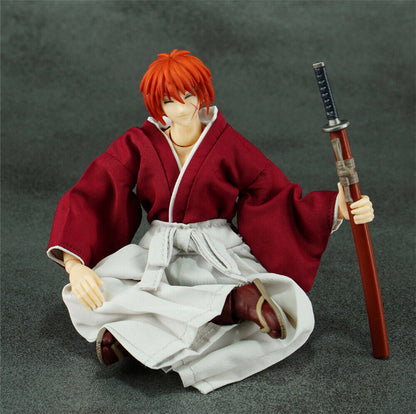 GT Dasin Toys 1/12 Rurouni Kenshin Himura Kenshin Red