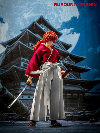 GT Dasin Toys 1/12 Rurouni Kenshin Himura Kenshin Red