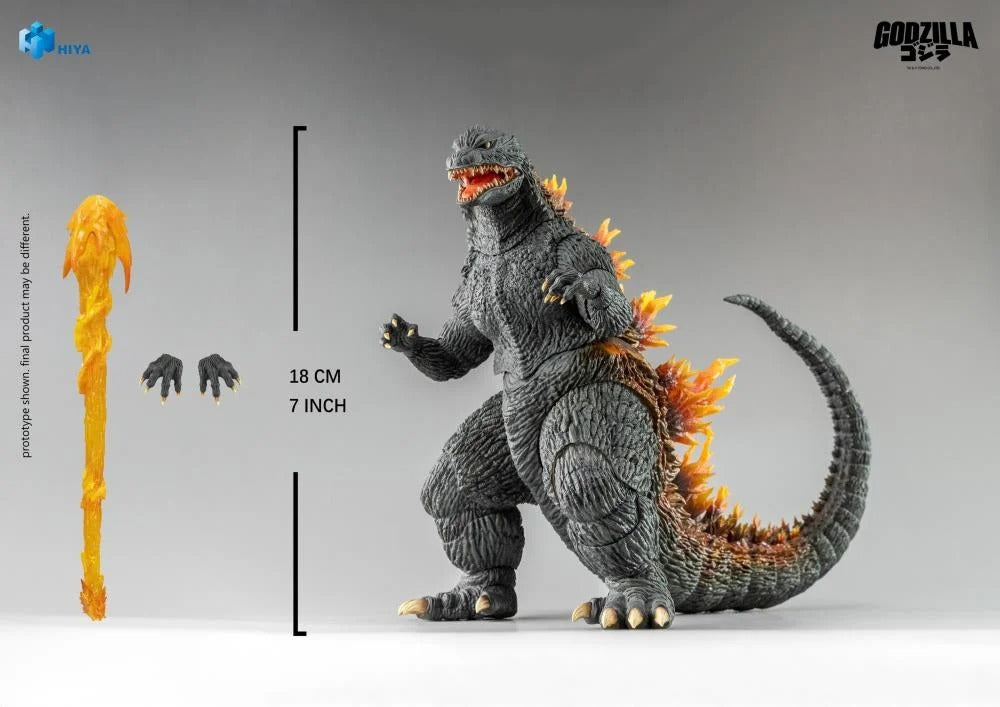 Godzilla lands in Nemuro, Hokkaido. He destroys the town and disappears, but then makes another landing in Tokaimura, Ibaraki Prefecture. Meanwhile, a mysterious rock mass discovered in Kashima Nada, Ibaraki Prefecture by the Crisis Control Intelligence (CCI) suddenly begins flying and confronts Godzilla. When Godzilla radiates a heat ray, a giant UFO appears from within the rock mass...
