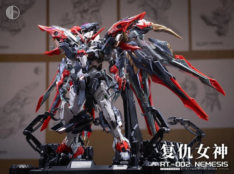 In ERA+ is proud to introduce a new model kit that will upgrade your mecha collection with some serious firepower: the Nemesis Advanced Strategic Revenge Titan! Featuring a wide range of accessories and weapons, this is one mecha you won't want to miss out on! Order yours today and get ready to battle!