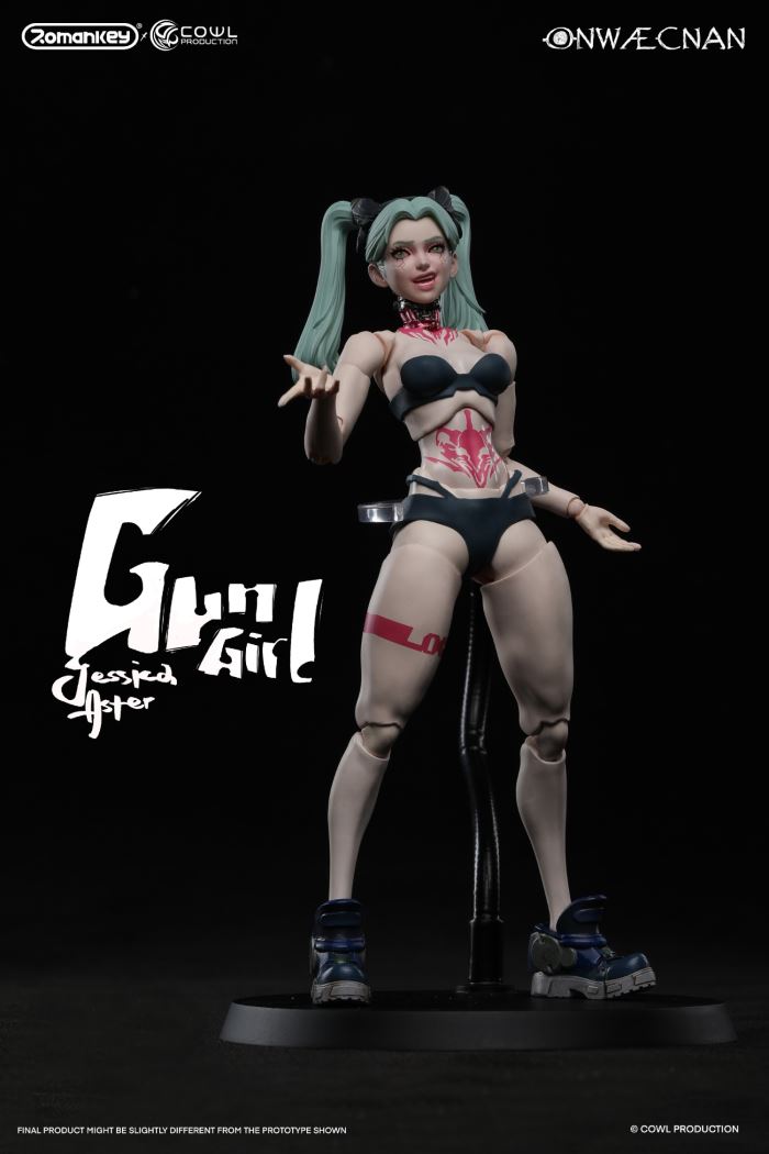 (Pre-order) Romankey X Cowl 1/12 Gun Girl Jessica Aster Deluxe Ver.