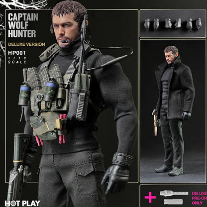 (Pre-order) Hot Play 1/12 Captain Wolf Hunter HP001 (Deluxe Ver.) Action Figure