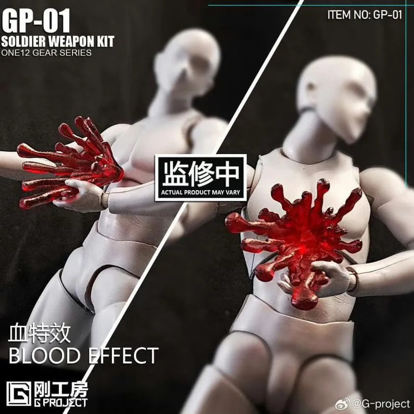 (Pre-order) G-PROJECT 1/12 Scale Soldier Weapon Kit GP-01