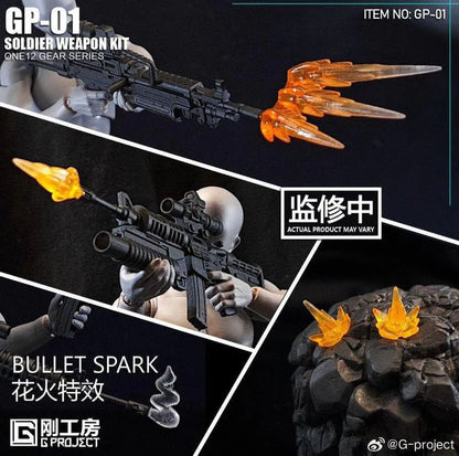 (Pre-order) G-PROJECT 1/12 Scale Soldier Weapon Kit GP-01