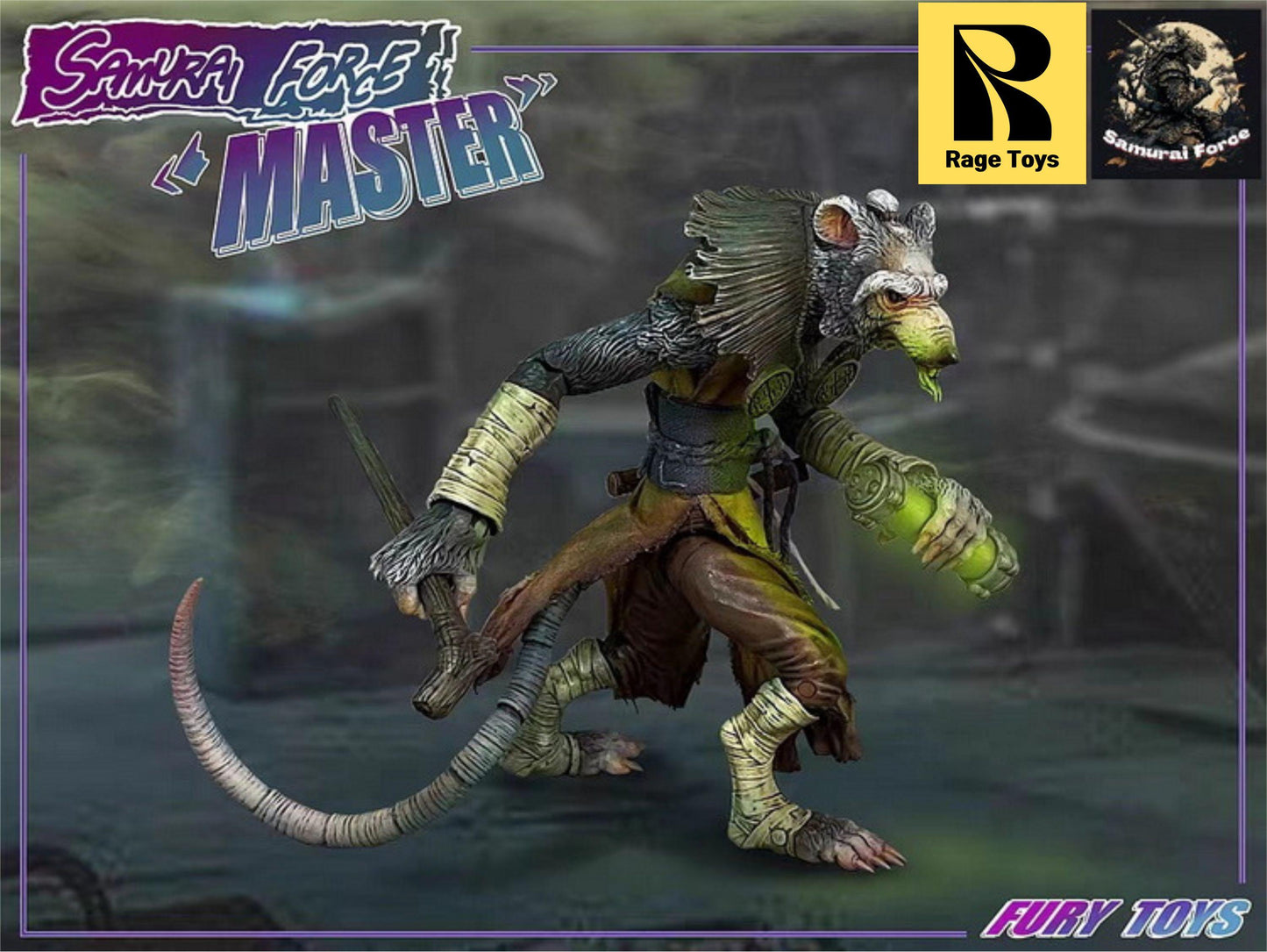 Rage Toys Samurai Force wave 2 The Master figure