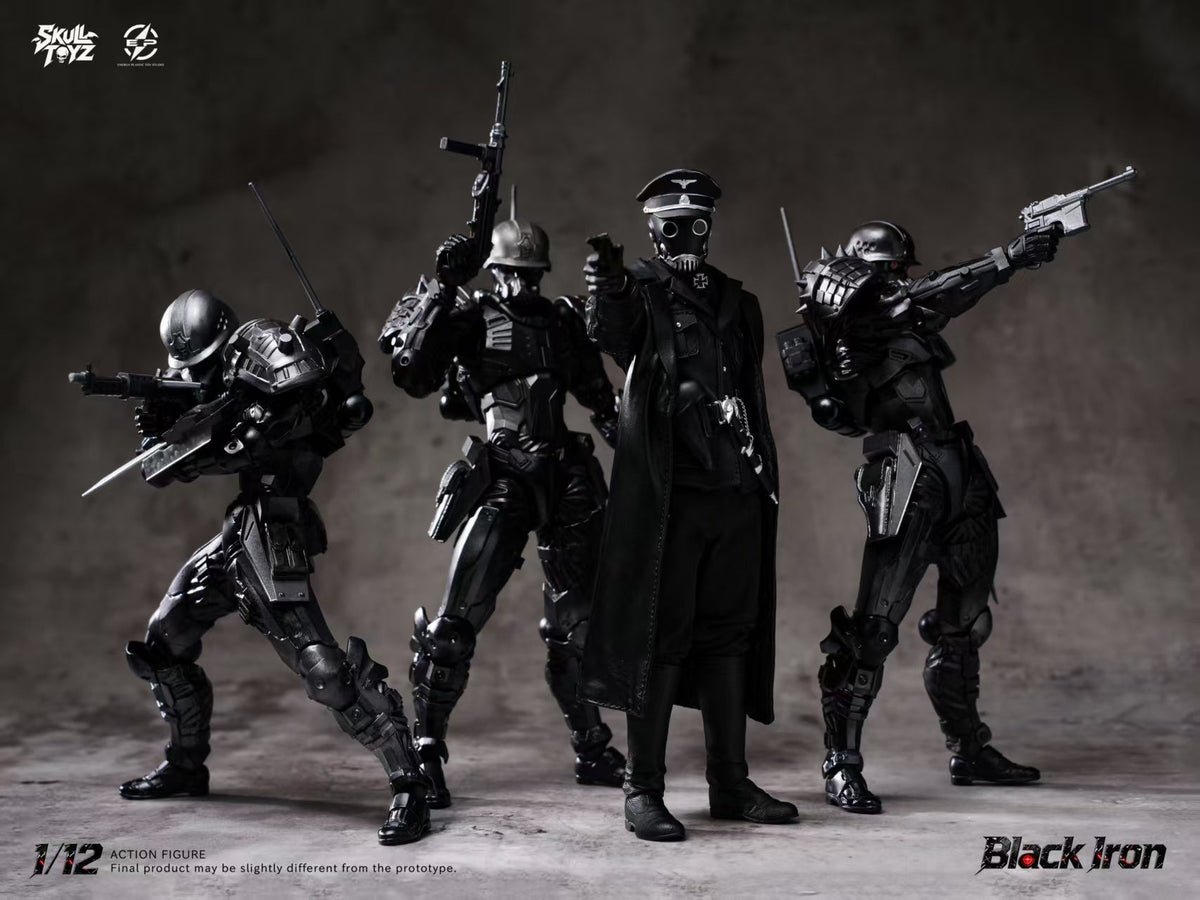 (Preorder) Skull Toyz x Snake SK002 & SK003 Black Iron Classic & Cyber Solo & Team 1/12 action figure