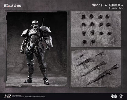 (Preorder) Skull Toyz x Snake SK002 & SK003 Black Iron Classic & Cyber Solo & Team 1/12 action figure