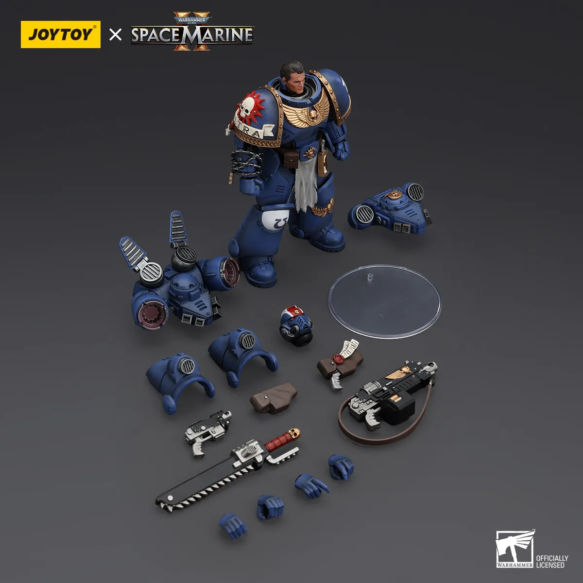 (Pre-order) Joy Toy Space Marine 2 Ultramarines Lieutenant Titus