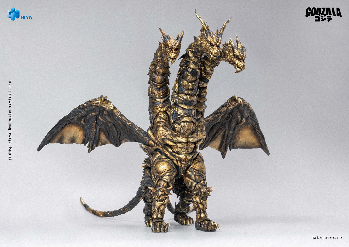 (Pre-order) Hiya Toys Godzilla: Final Wars (2004) Keizer Ghidorah