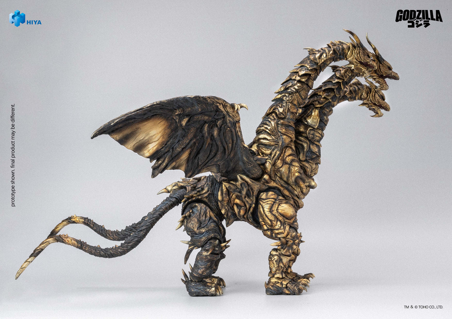 (Pre-order) Hiya Toys Godzilla: Final Wars (2004) Keizer Ghidorah