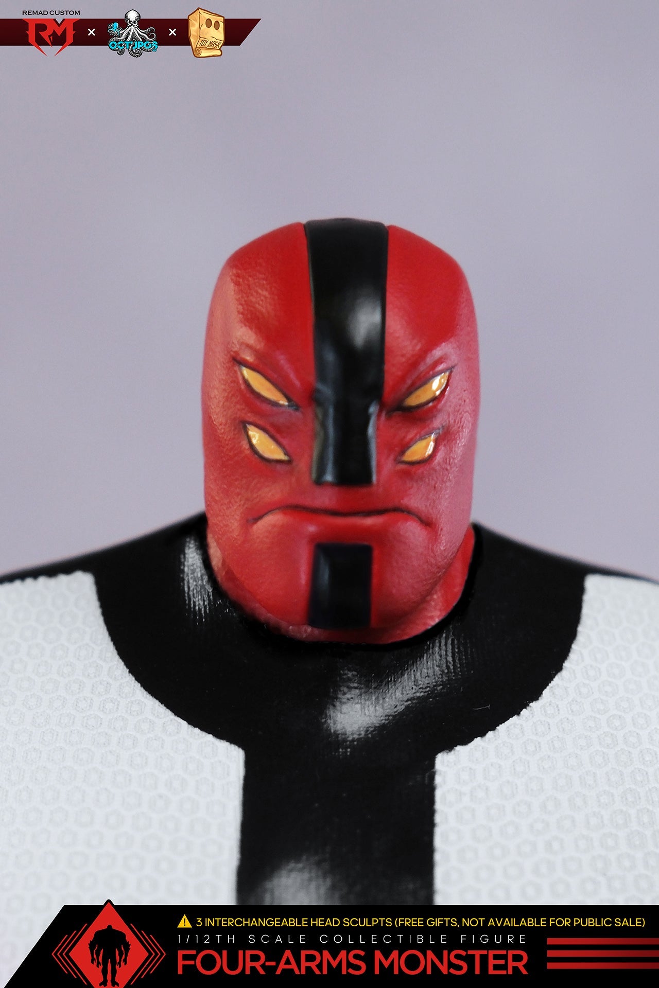 (Preorder) Octupus x Remad Custom 1/12 Four Arms Monster 8.9in action figure