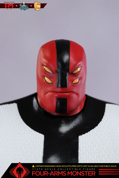 (Preorder) Octupus x Remad Custom 1/12 Four Arms Monster 8.9in action figure