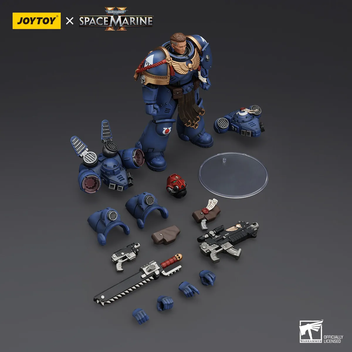 (Pre-order) Joy Toy Space Marine 2 Ultramarines Sergeant Gadriel