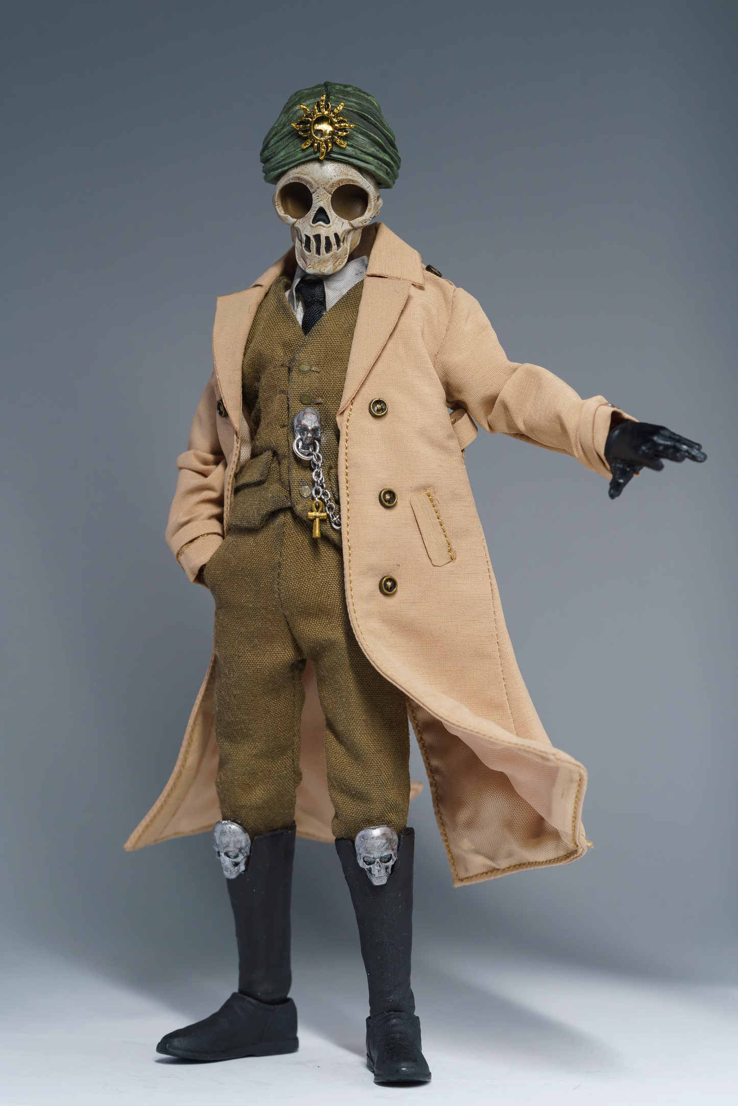 Wired Trench Coat 1/12 Action Figure Accessories