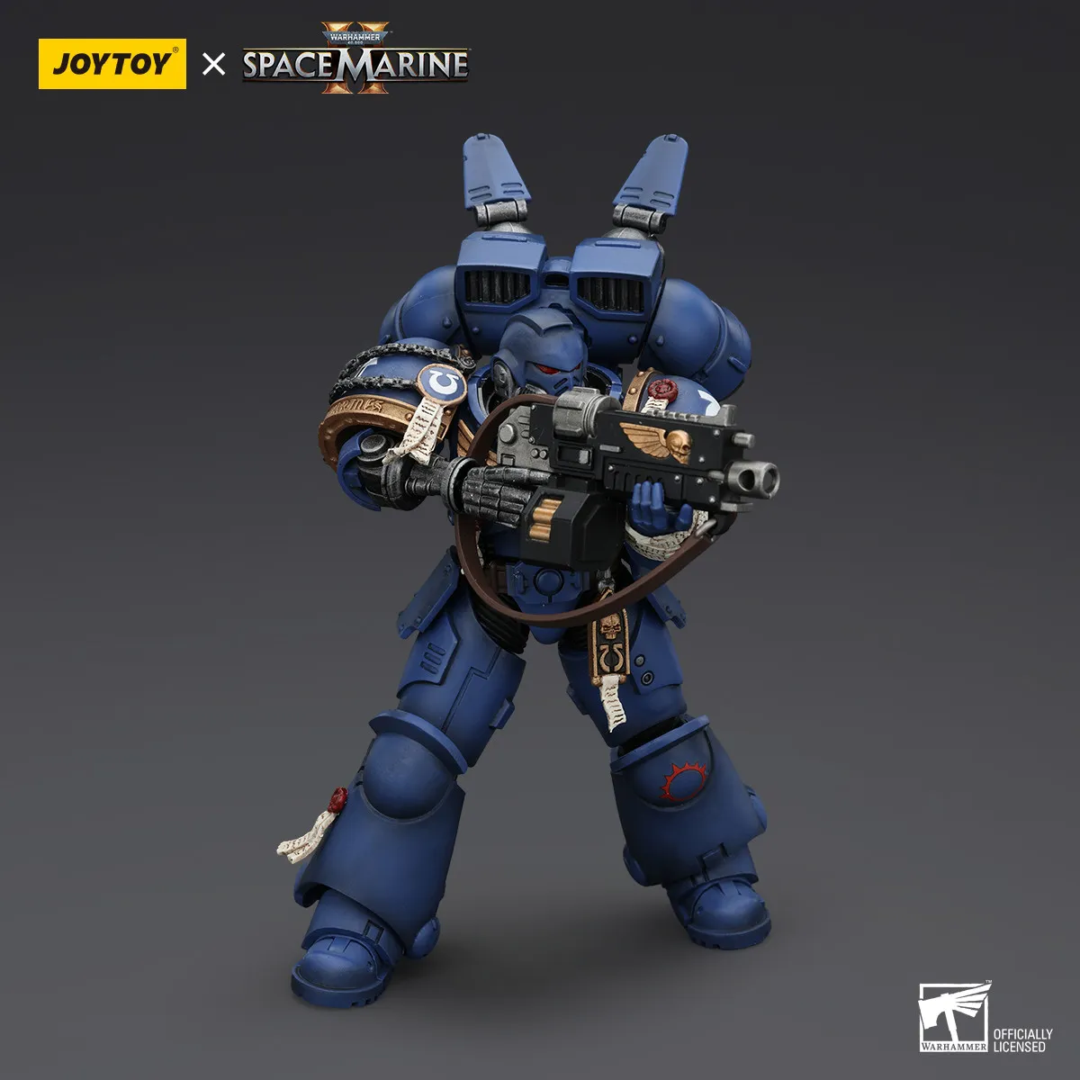 (Pre-order) Joy Toy Space Marine 2 Ultramarines Brother Chairon