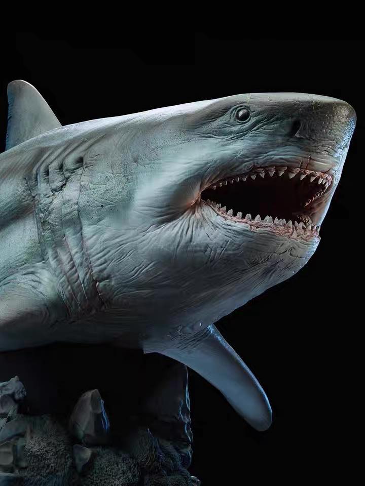 (Pre-order) W-Dragon Megalodon Ghost Jaw 1/35 Statue