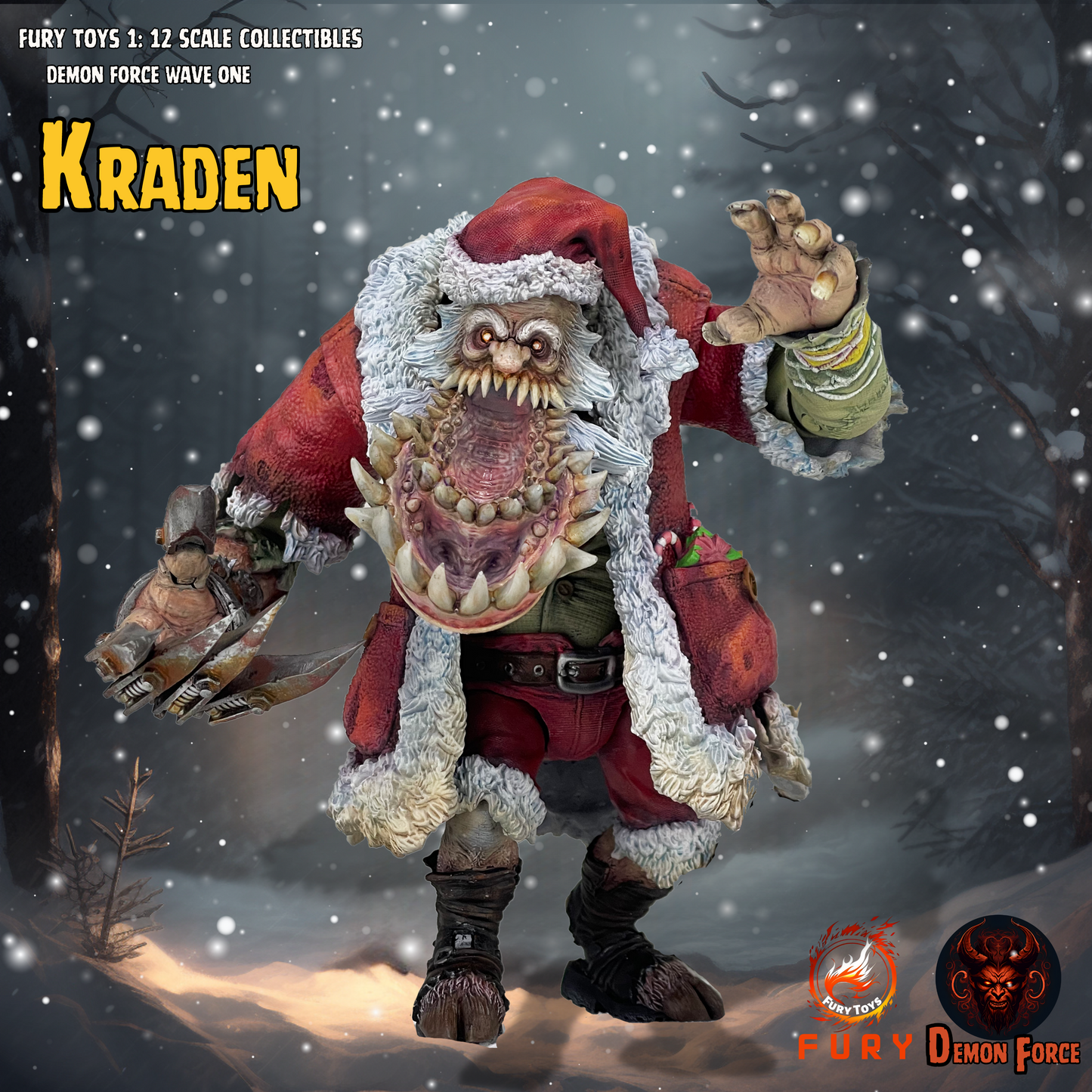 Fury toys Demon Force wave 1 1/12 The brother Kraden and Krynn