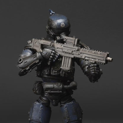The ​​Akasabi Purger​​ is a specialized CBRN (Chemical, Biological, Radiological, Nuclear) unit under the Mobile Task Force (MTF). Designed to respond rapidly to terrorist chemical and biological threats, it operates effectively in dangerous environments like toxic plumes, compromised labs, or biohazard outbreaks. Using specialized rapid-strike tactics and containment methods, the unit neutralizes terrorist attacks with precision.