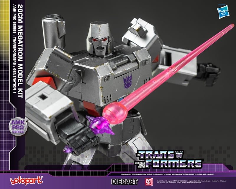 The classic G1 Megatron is a highly coveted item among fervent collectors who hold it dear to their hearts. It serves not only as a homage to the beloved franchise, but also as a magnificent exhibit of its glory.