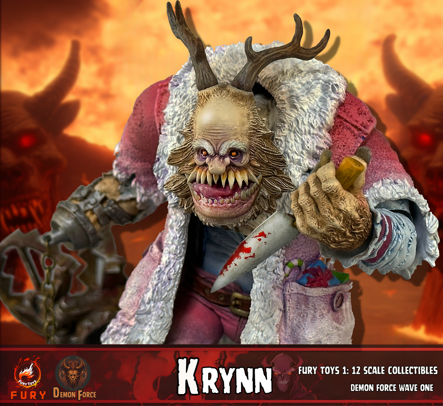 Fury toys Demon Force wave 1 1/12 The brother Kraden and Krynn