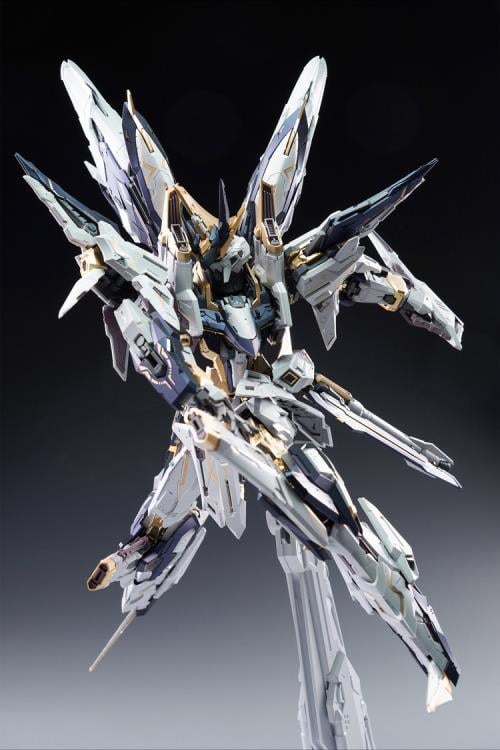 In ERA+ is proud to introduce a new figure in their Infinity Nova model kit line: the Aurora! Featuring an alloy skeleton and a wide range of accessories and weapons, this is one mecha you won't want to miss out on! Order yours today and get ready to battle!