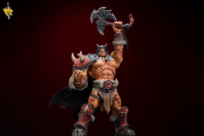 (Preorder) Hero Toys 1/10 Tribal Hunter Orc Tracker & War Bear action figure