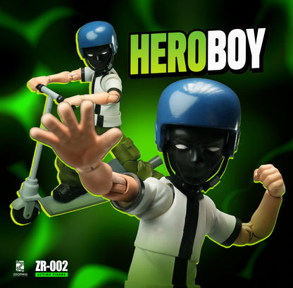 (Preorder) Zoomrig ZR-002 Hero Boy Green Hero & TN-002 Bonus Kit Combo 1/12 13cm action figure