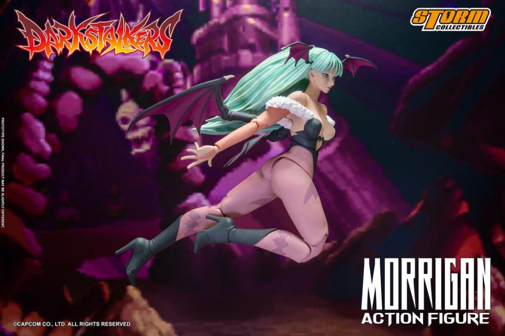 Morrigan is a succubus and the head of house Aensland, a ruling-class family of the Makai Kingdom. Despite being a soul-consuming demon, Morrigan is a benevolent ruler. She will do anything to protect her homeland and views Ultron Sigma as its ultimate threat. Morrigan has chosen to ally herself with the resistance. Some are wary about partnering with her, but she has taken a liking to Ghost Rider, the ultimate supernatural enforcer, conveniently neutralizing any threat she poses. 