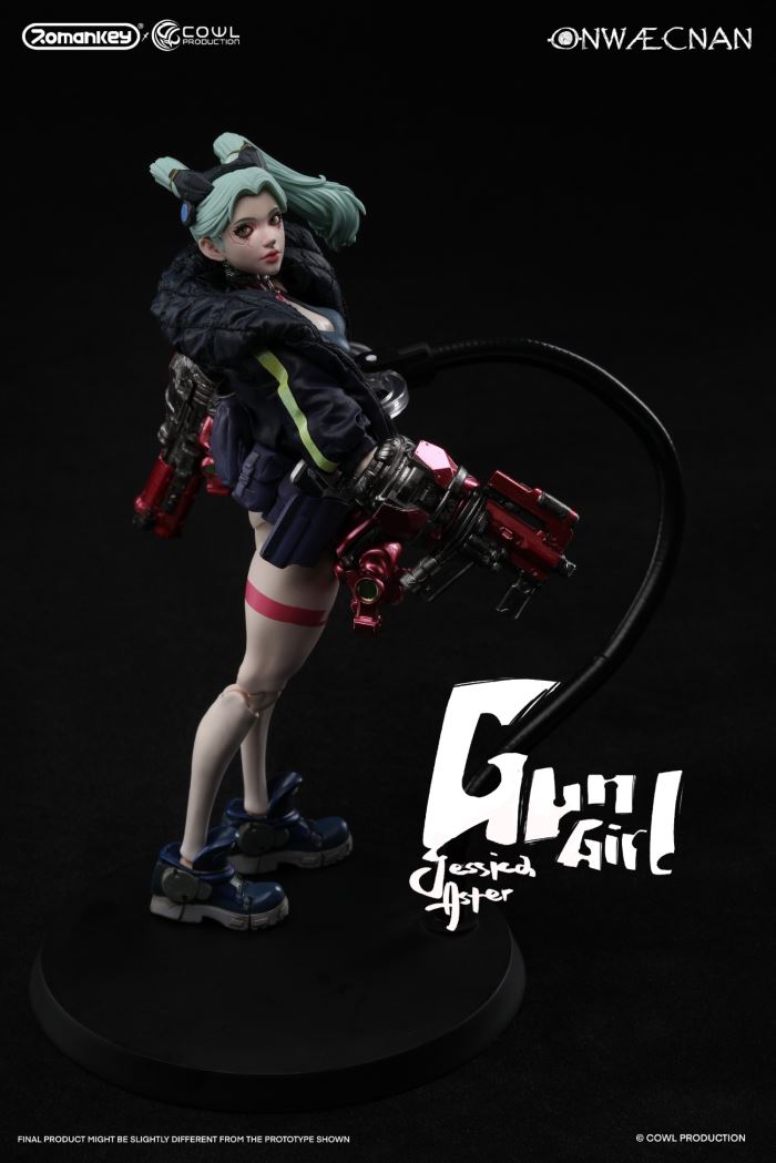 (Pre-order) Romankey X Cowl 1/12 Gun Girl Jessica Aster Deluxe Ver.