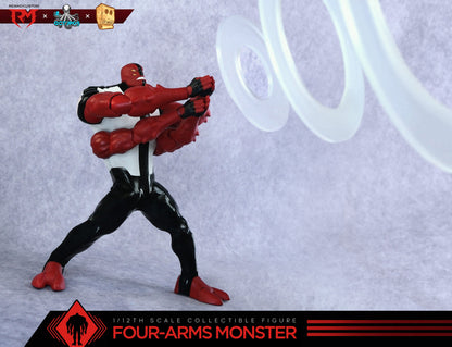 (Preorder) Octupus x Remad Custom 1/12 Four Arms Monster 8.9in action figure