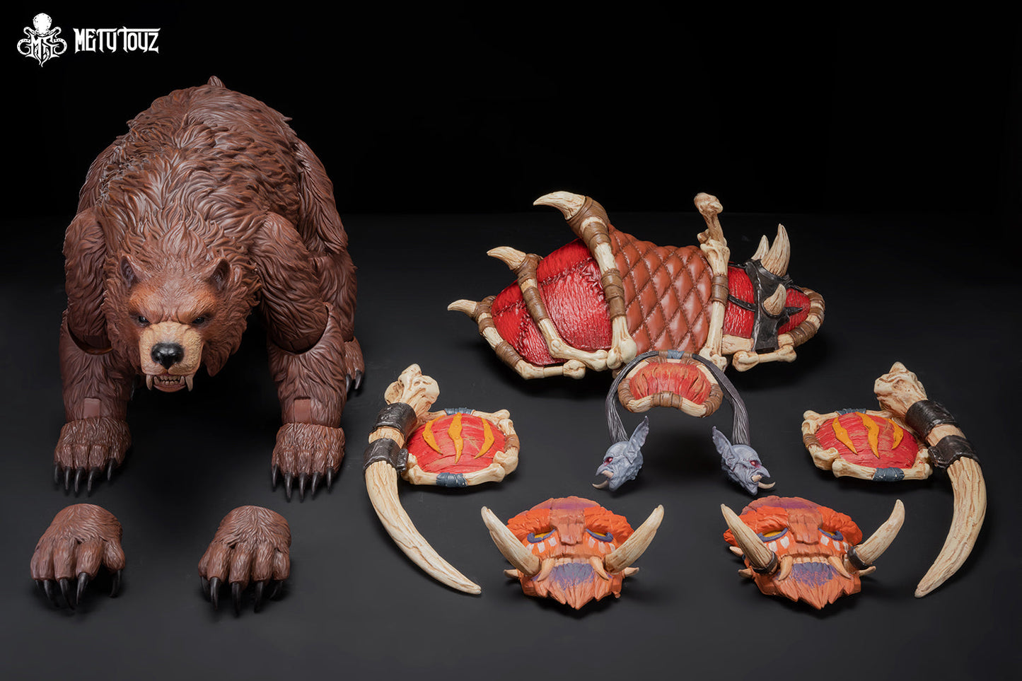 (Pre-order) Mety Toyz 1/12 Warframe Bear Figure (mount LED feature)